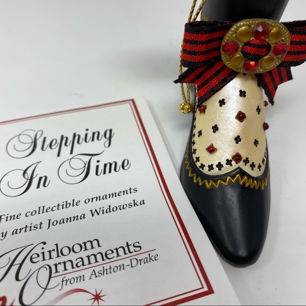 Ashton Drake Stepping in Time Shoe Ornament
